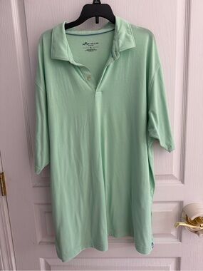 Peter Millar Light Mint Green Polo Shirt